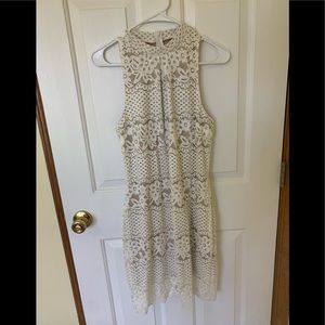 Love, fire tan dress size medium